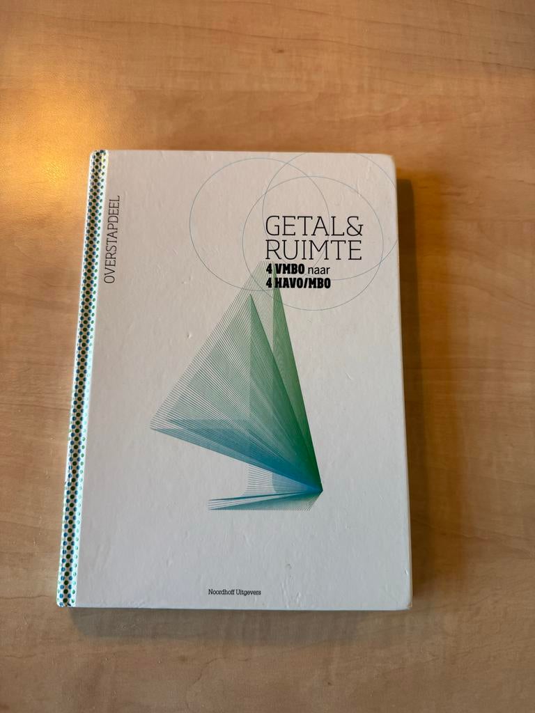 Getal & Ruimte Overstapdeel 4 VMBO naar 4 HAVO/MBO, Ophalen of Verzenden, Beta, Zo goed als nieuw