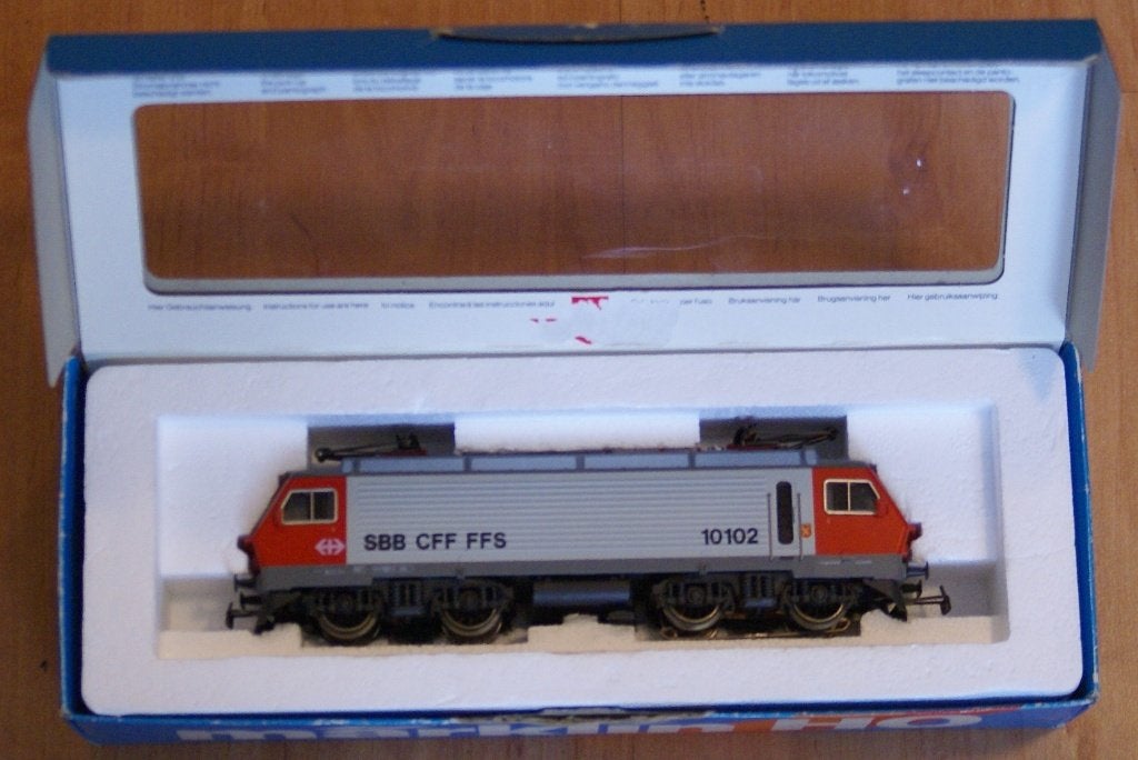 E locomotief SBB-CFF-FFS, Wisselstroom, Locomotief, Ophalen of Verzenden, Zo goed als nieuw