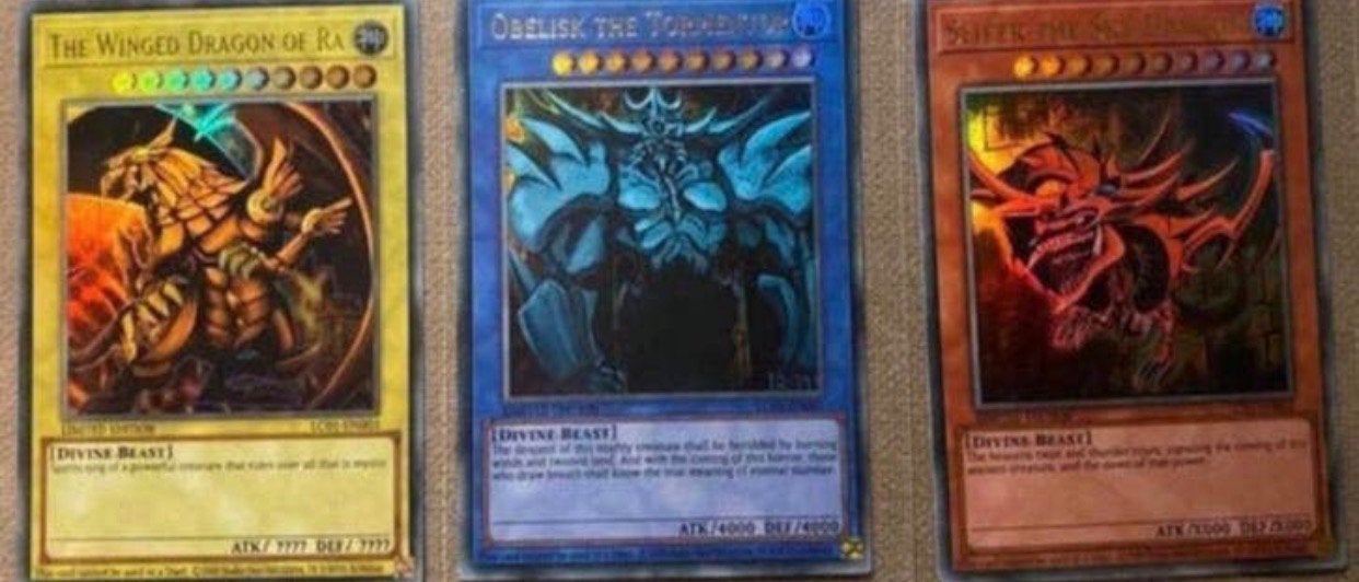 Yu-Gi-Oh! Egyptian God Card Set LC01 Legendary Collection !, Hobby en Vrije tijd, Verzamelkaartspellen | Yu-gi-Oh!, Ophalen of Verzenden