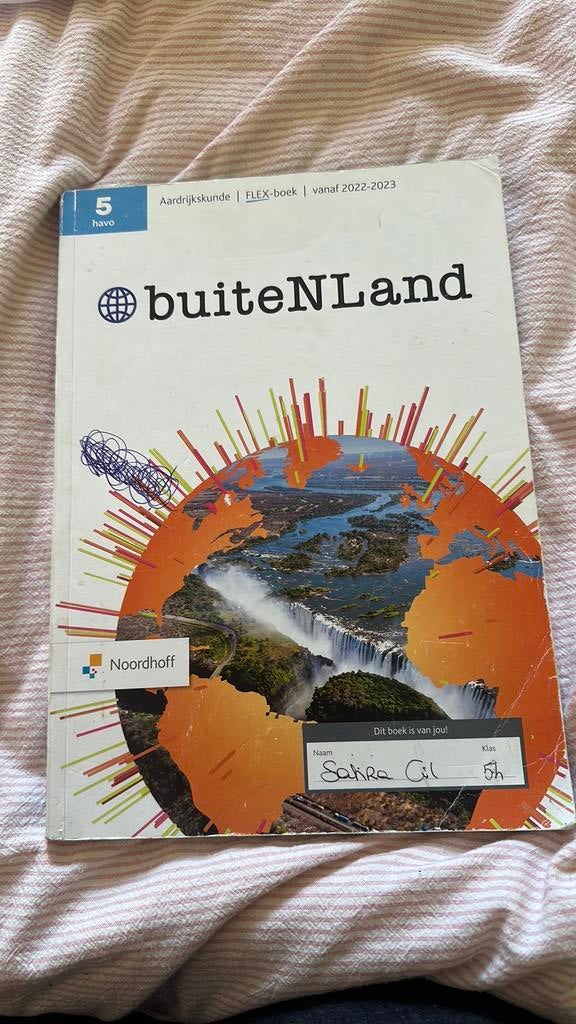 BuiteNLand Aardrijkskunde 5 HAVO 2022/2023, Boeken, Ophalen, Gelezen, HAVO, Aardrijkskunde