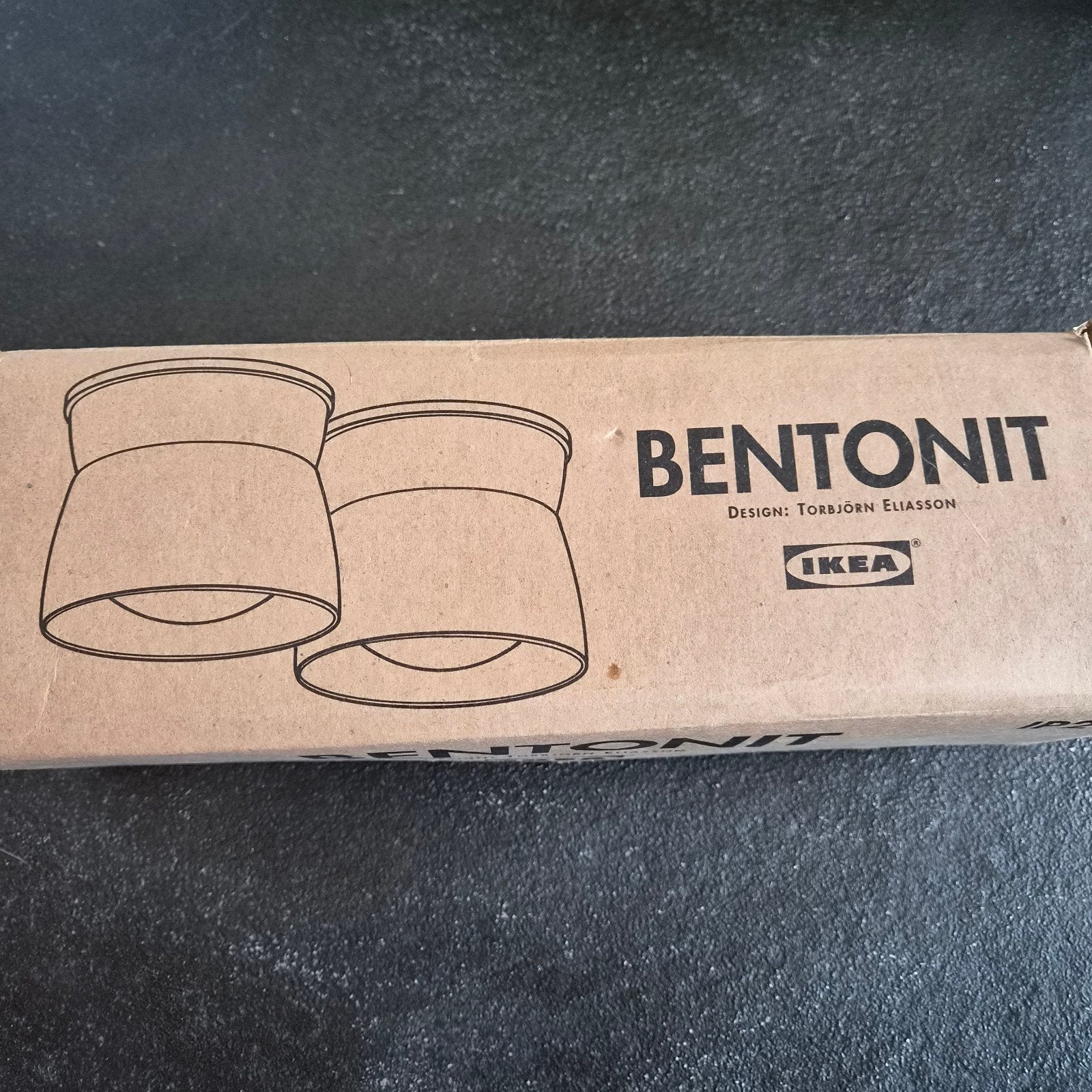 Nieuwe IKEA Bentonit plafondlampen - 3 dozen beschikbaar, Ophalen, Nieuw, IKEA