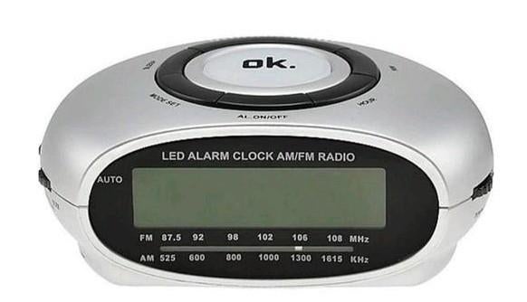 2 st. Digitale LED wekkerradio's - merk OK (Mediamarkt), Ophalen of Verzenden, Nieuw