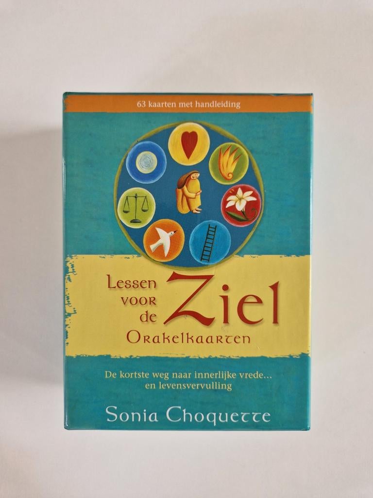 Sonia Choquette - Lessen voor de Ziel (Orakelkaarten), Ophalen of Verzenden, Zo goed als nieuw, Tarot of Kaarten leggen, Overige typen