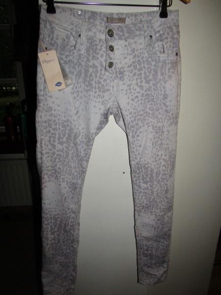 E410 Daysie mt 36 nieuw label mauve grijs animal print, Daysie, Verzenden, Nieuw, Maat 36 (S)