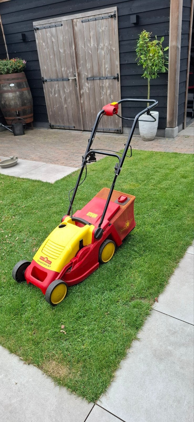 Elektrische grasmaaier, Tuin en Terras, Grasmaaiers, Ophalen, Gebruikt, Elektrische grasmaaier, Opvangbak