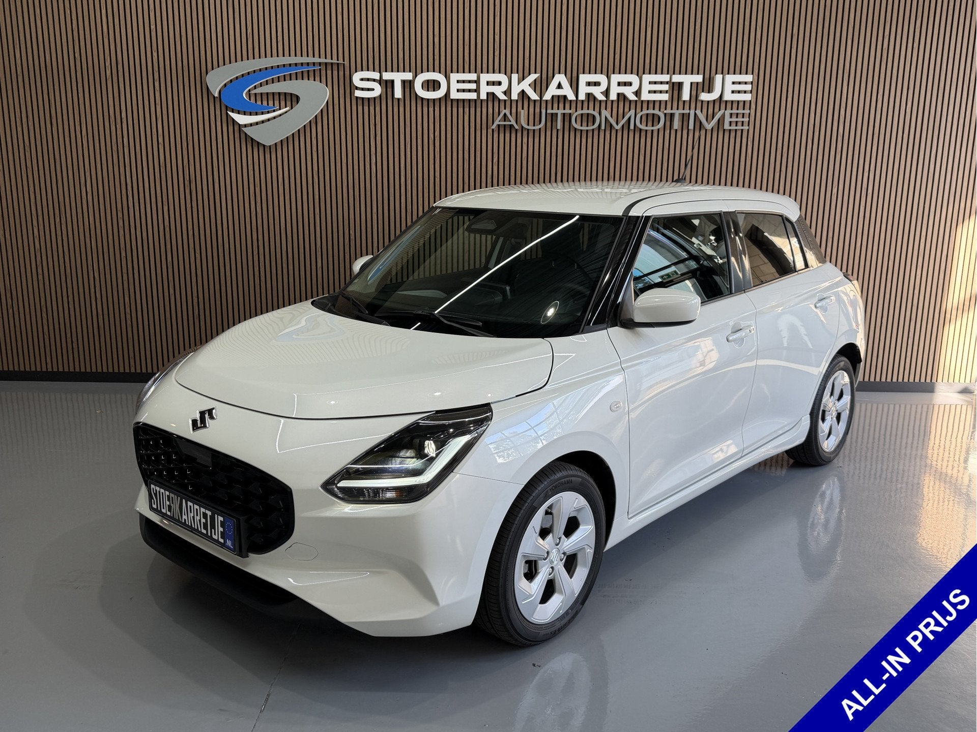 Suzuki Swift 1.2 Select Hybrid Aut. Navi | ACC | Dodehoek |, Auto's, Stof, Gebruikt, Bedrijf, 3 cilinders