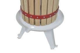 Fruitpers wijnpers juicer pers 6 Liter RVS GRATIS BEZORGD!, Overige typen, Verzenden, Hout, Nieuw