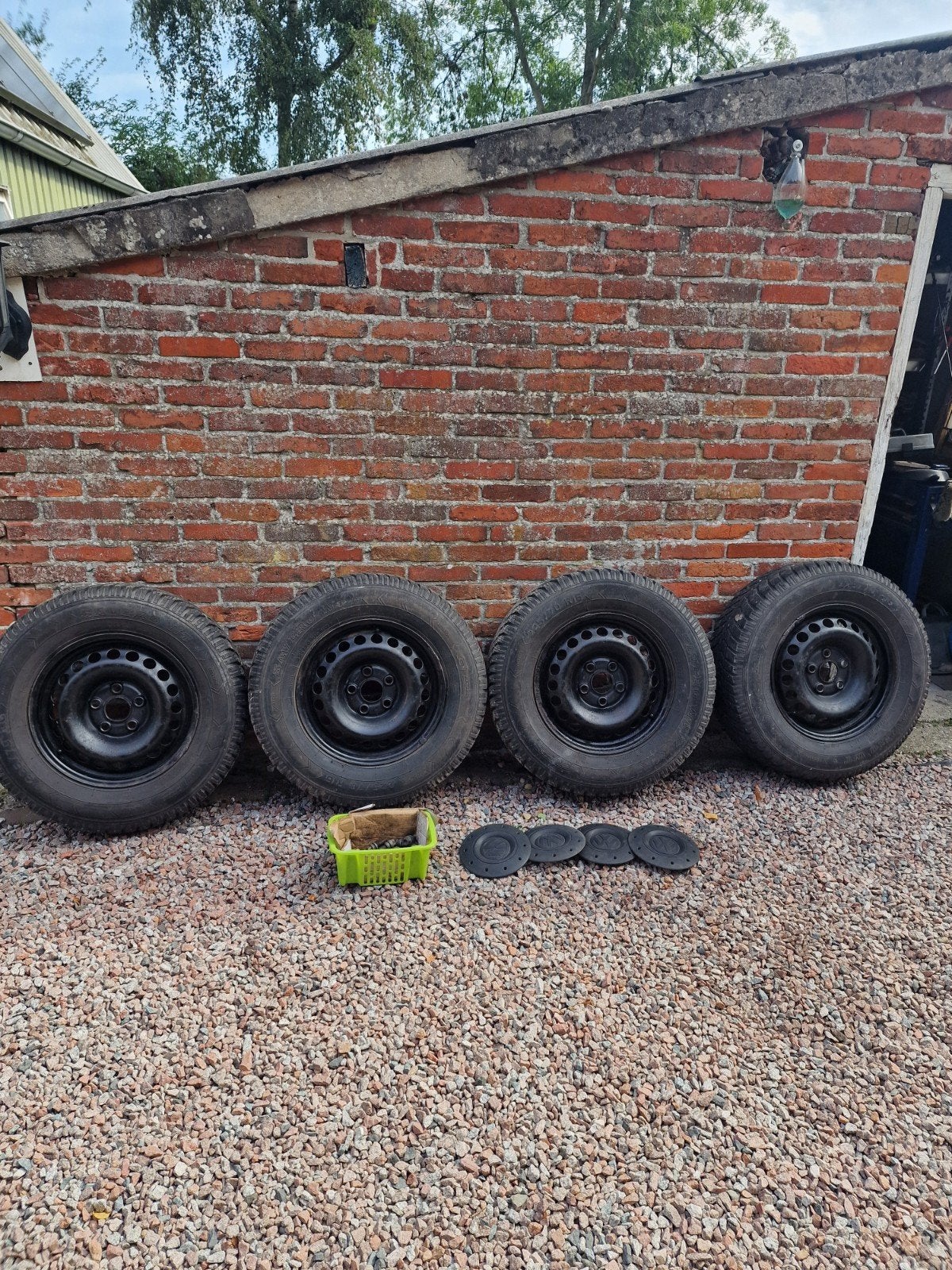 winterbanden  en velg 4x  voor volkswagen transporter t5, Auto-onderdelen, Ophalen, 16 inch, Banden en Velgen, Winterbanden