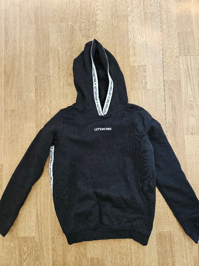 Zwarte trui/hoodie maat 146-152, Kinderen en Baby's, WE Kids, Meisje, Trui of Vest, Ophalen of Verzenden