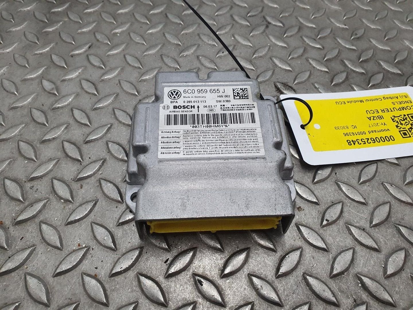 SEAT IBIZA 6P IBIZA FR TECHNOLOGY TSI COMPUTER ECU 2017, Ophalen of Verzenden, Gebruikt, Stiba lid