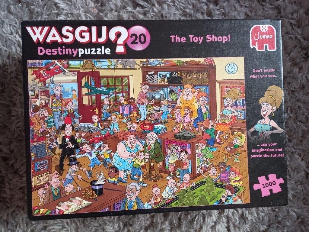 wasgij puzzel, Hobby en Vrije tijd, Denksport en Puzzels, Ophalen, 500 t/m 1500 stukjes, Gebruikt, Legpuzzel