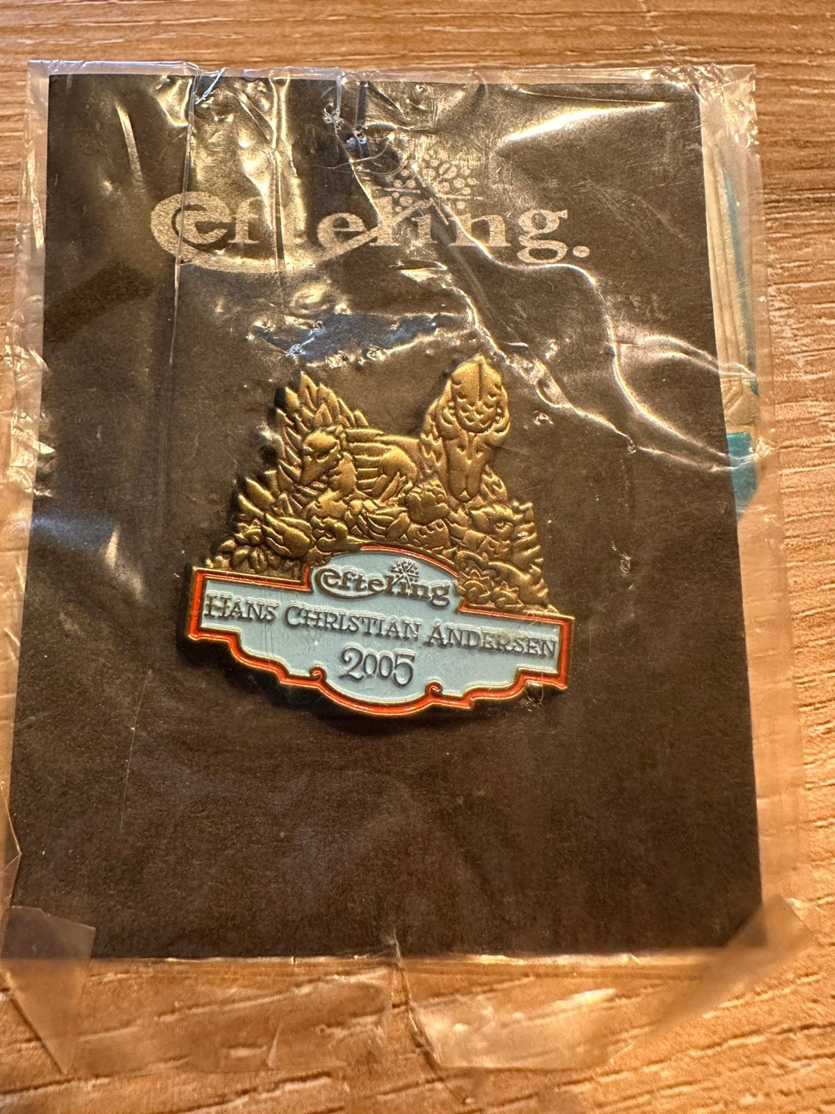 Efteling Pin: Hans Christian Andersen, Verzamelen, Efteling, Ophalen, Nieuw, Button of Speldje