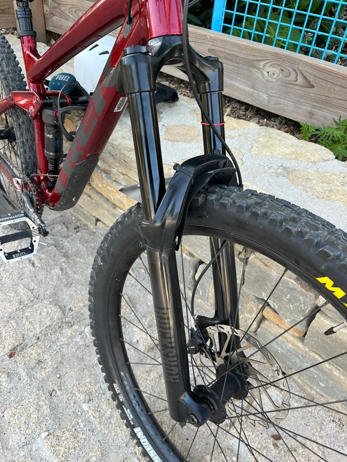 rockshox 35, Fietsen en Brommers, Fietsonderdelen, Ophalen of Verzenden, Zo goed als nieuw, Mountainbike, Voorvork