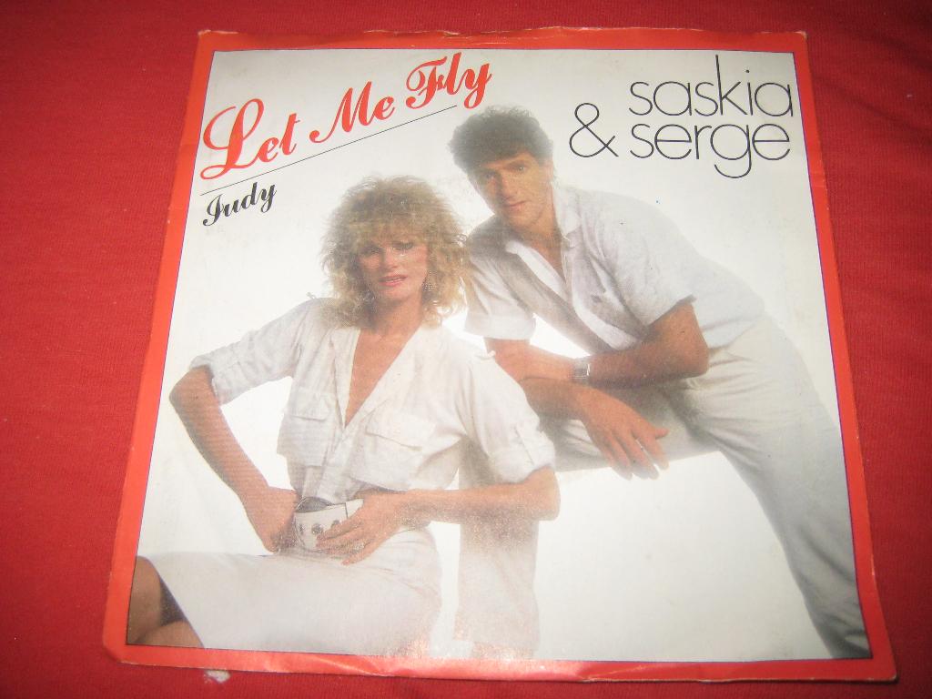 Saskia + Serge: Let me fly, Ophalen of Verzenden, Zo goed als nieuw, Pop, Single