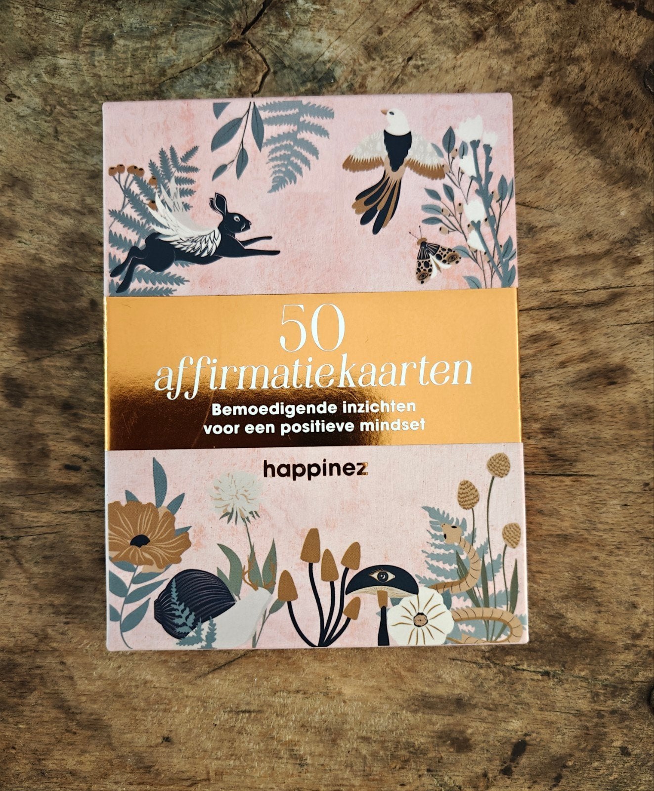 happinez affirnatiekaarten, Ophalen of Verzenden, Zo goed als nieuw, Spiritualiteit algemeen, Overige typen