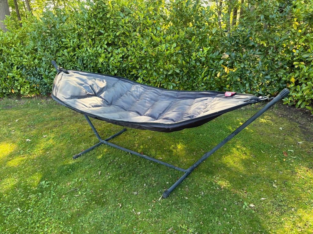 Fatboy Headdemock hangmat, Tuin en Terras, Ophalen, Meerpersoons, Zo goed als nieuw, Met standaard