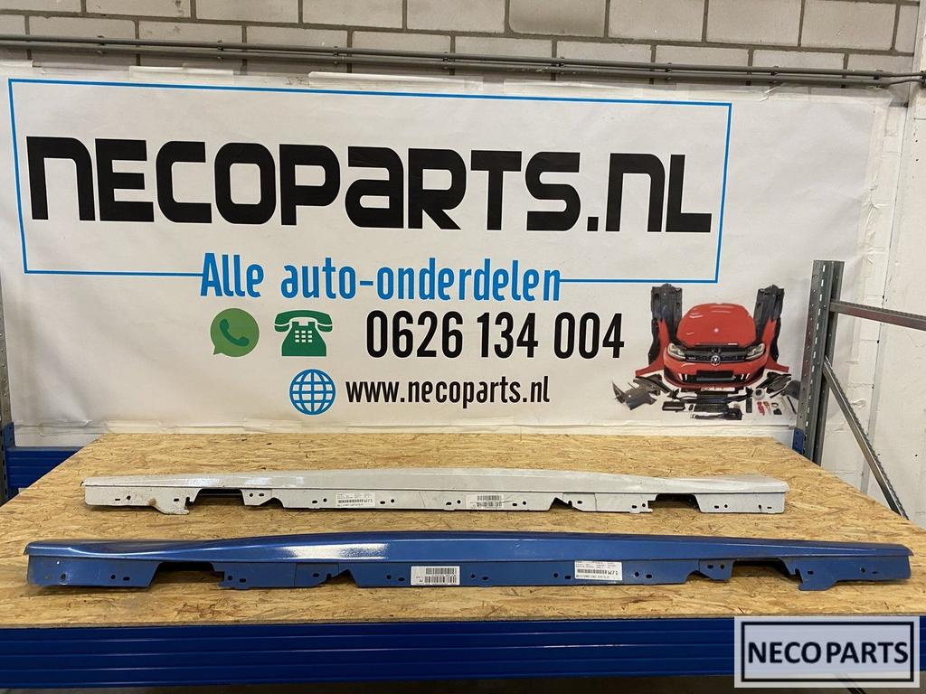 BMW 1 SERIE F20 F21 M PAKKET ZIJSKIRTS ZIJSKIRT DORPEL, Ophalen of Verzenden, Gebruikt, BMW, Bumper