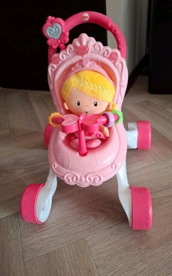 kinder loopwagen, Ophalen of Verzenden, Zo goed als nieuw, Overige typen, Met licht