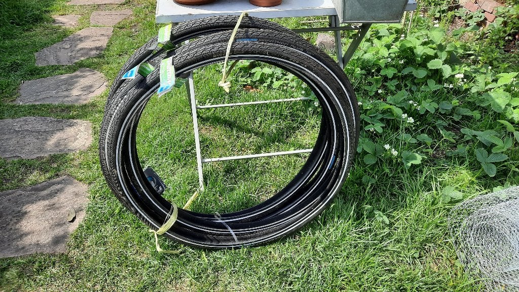 Schwalbe Marathon Plus buitenband, Ophalen, Band, Nieuw, Rubber