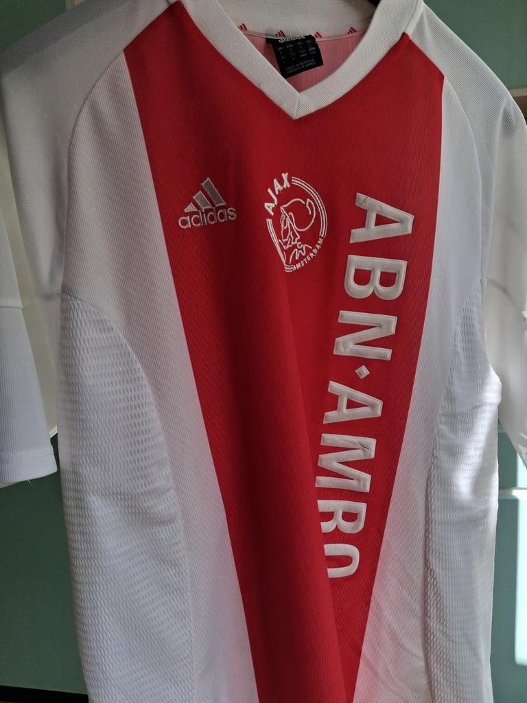 Vintage Adidas AFCA Ajax Amsterdam Shirt large, Maat 52/54 (L), Ophalen of Verzenden, Adidas, Voetbal