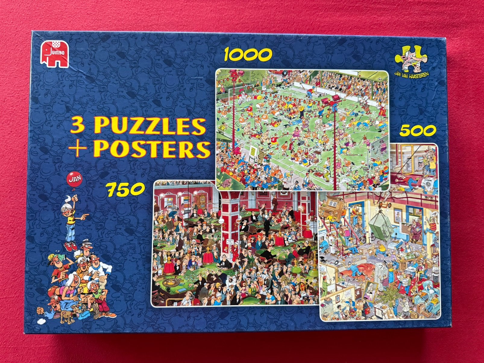 Jan van Haasteren, Hobby en Vrije tijd, Denksport en Puzzels, Ophalen of Verzenden, 500 t/m 1500 stukjes, Zo goed als nieuw