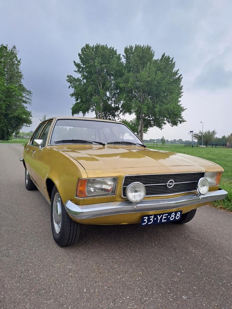 Opel Rekord D 1700, Auto's, 83 pk, Zwart, Handgeschakeld, Particulier