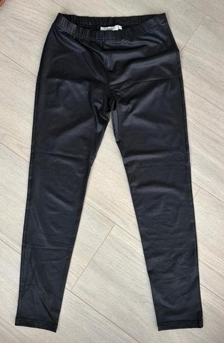 Enjoy legging van imitatieleer  mt M, Kleding | Dames, Legging, Zwart, Maat 40/42 (M), Ophalen of Verzenden