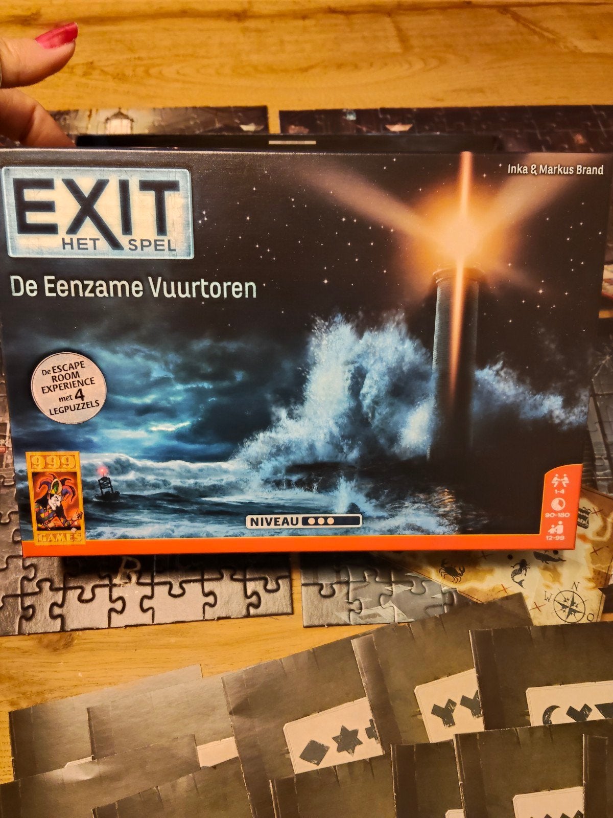 Exit het spel de eenzame vuurtoren, Een of twee spelers, Ophalen of Verzenden, Zo goed als nieuw, 999 Games