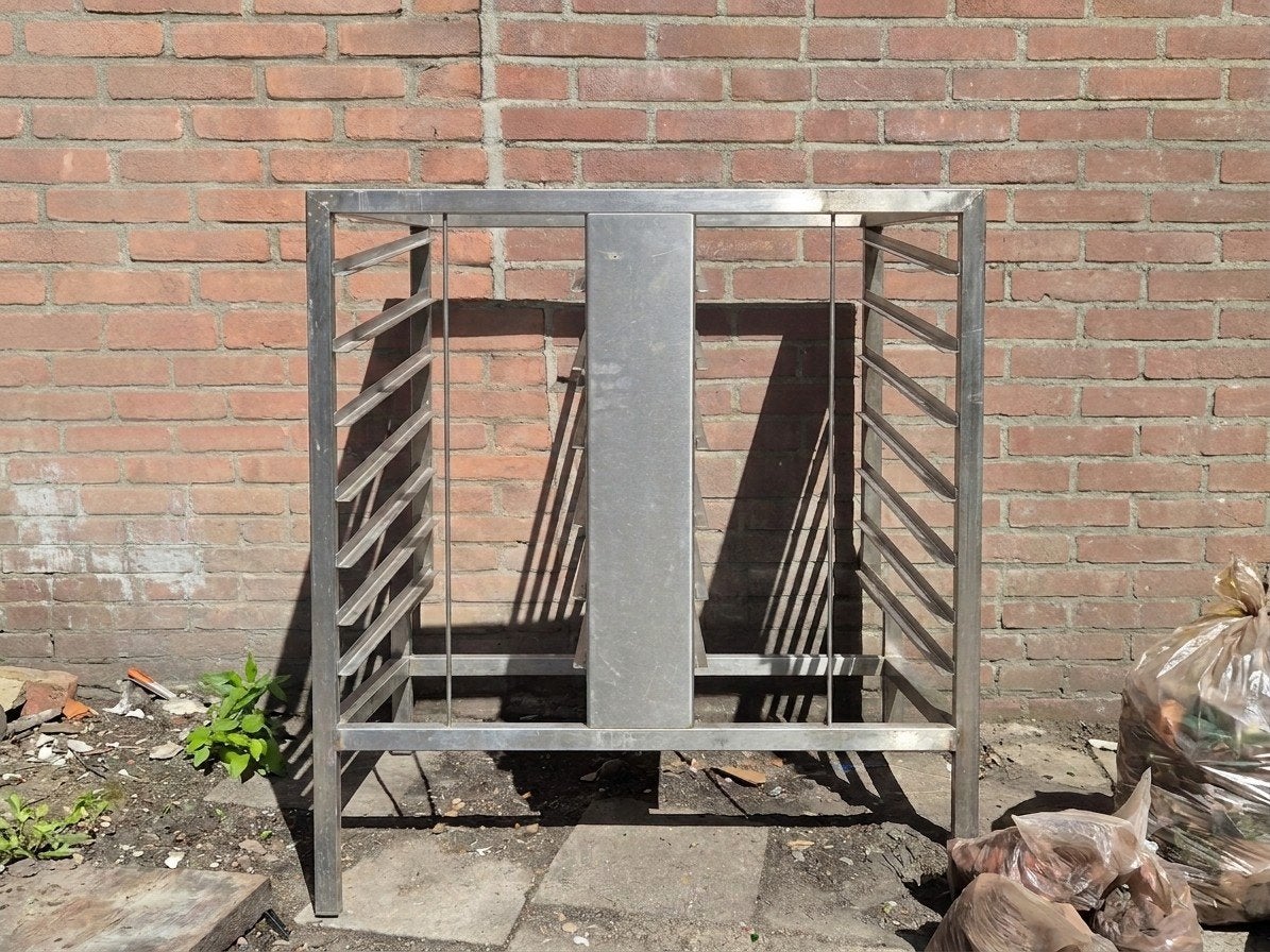 RVS onderstel oven, Doe-het-zelf en Verbouw, Ophalen, Gebruikt, Overige typen, Minder dan 2 meter