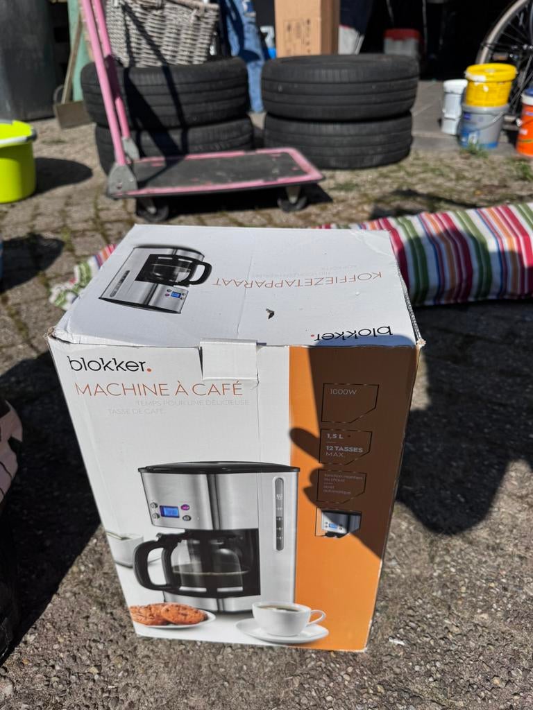 Koffieapparaat voor de camping, Ophalen of Verzenden, Zo goed als nieuw