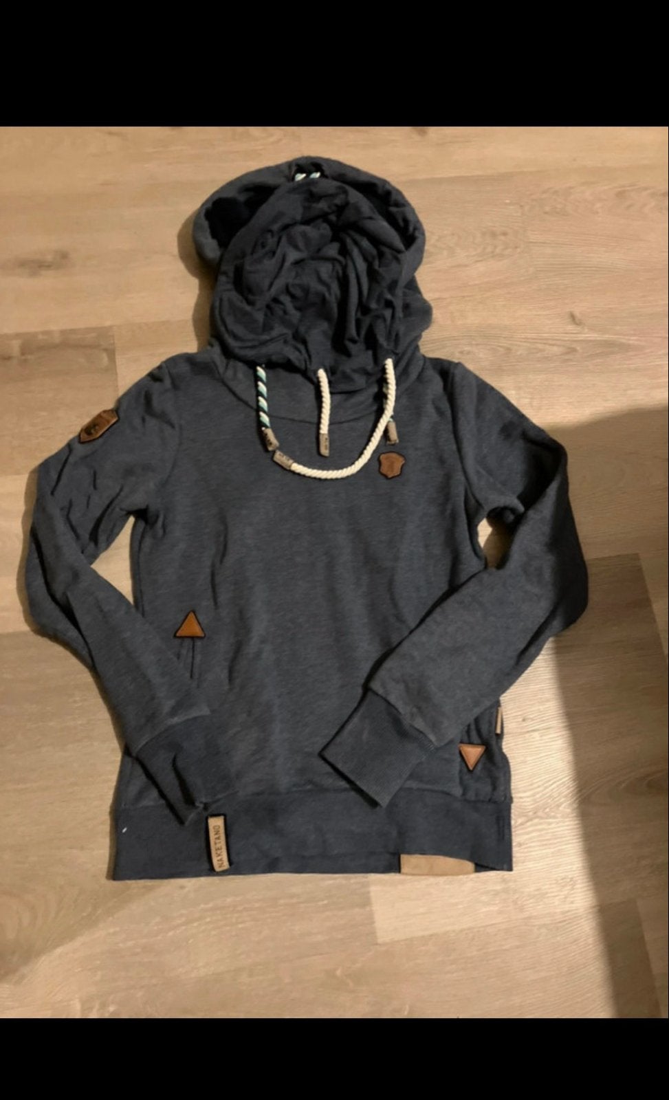 Naketano Trui Maat S met Dubbele Col, Kleding | Dames, Ophalen of Verzenden, Zo goed als nieuw, Maat 36 (S), Grijs