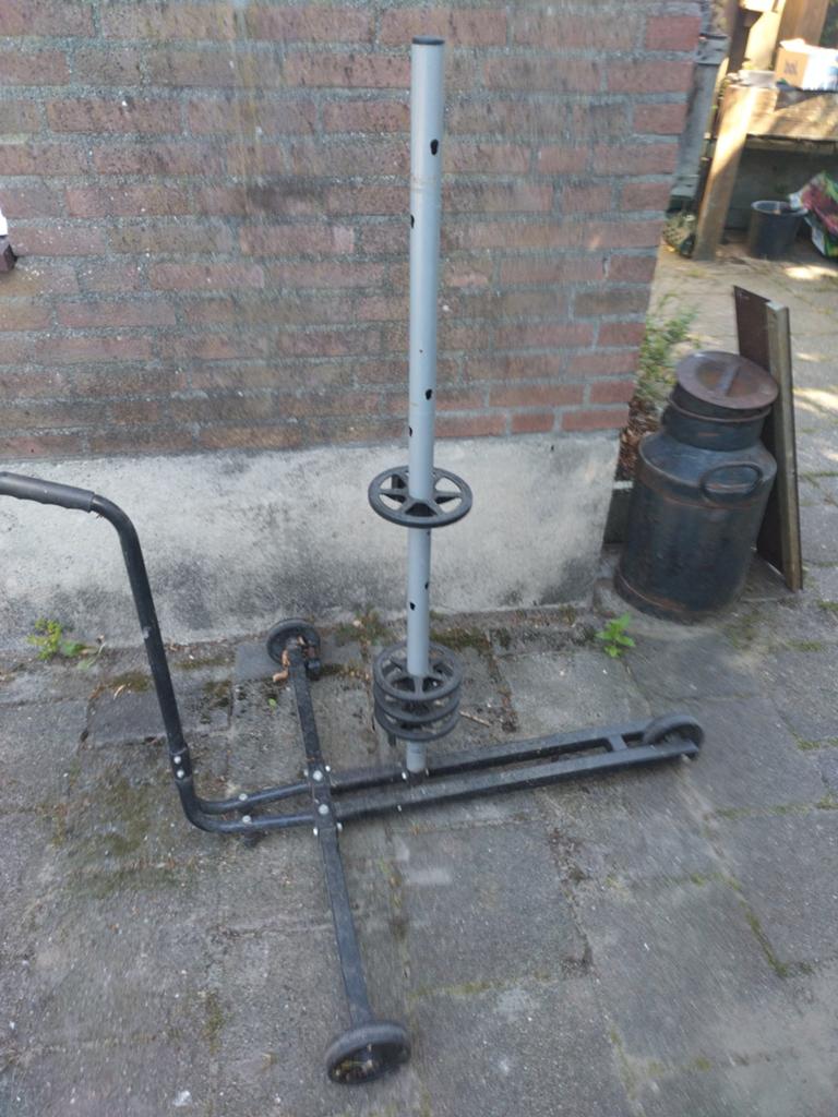 Verrijdbare standaart  voor wielen op te bergen, Ophalen of Verzenden