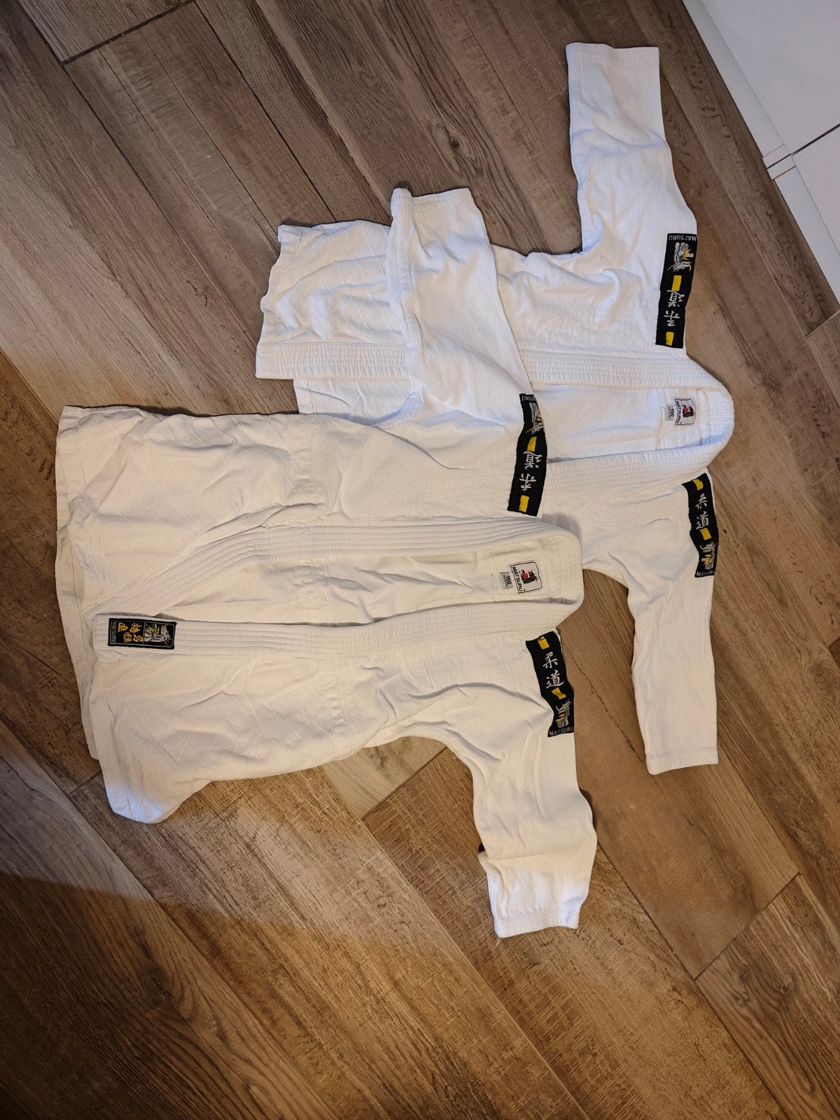2 judojassen matsuru maat 150, Maat XS of kleiner, Ophalen of Verzenden