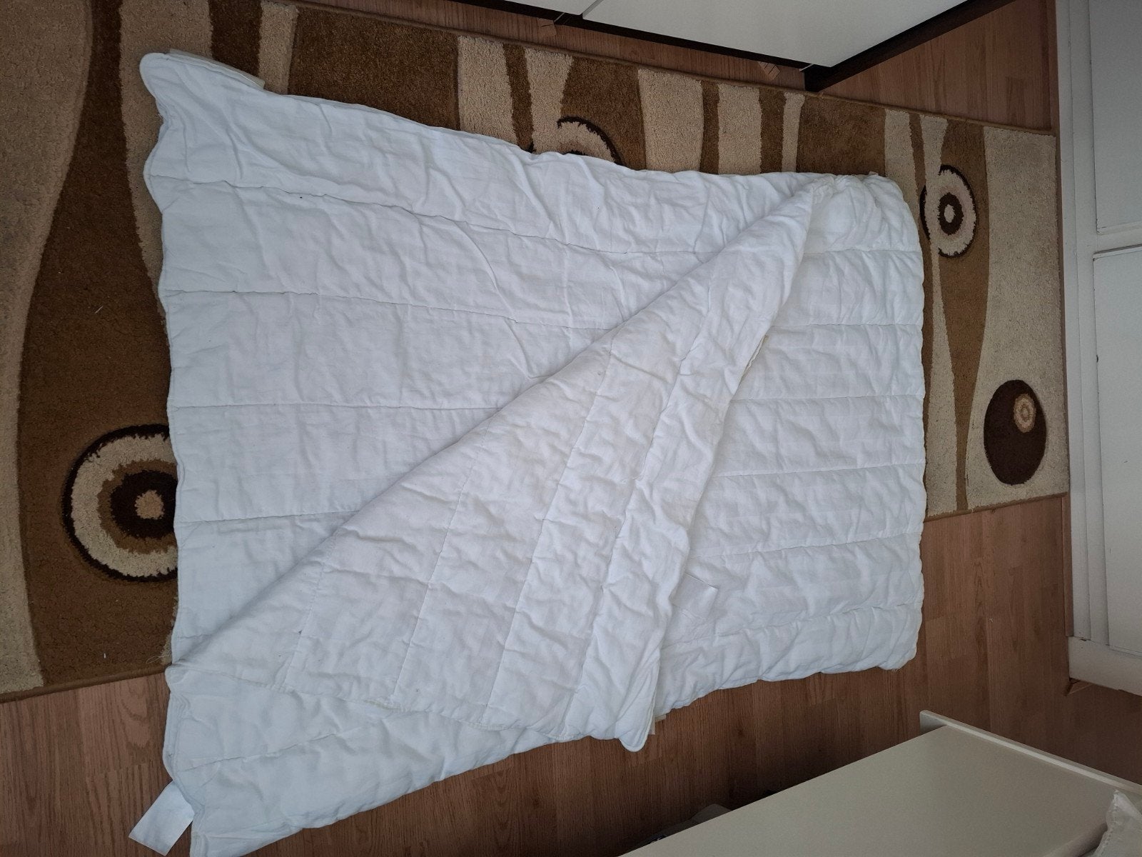 Auping dekbed, wit, 4 seizoenen, peuterdekbed, Ophalen, Gebruikt, Eenpersoons, Wit