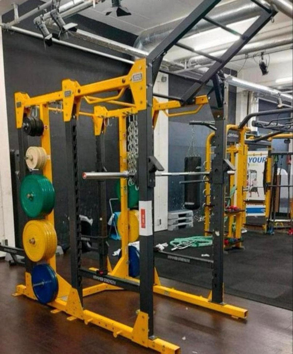 Hammer strength power rack 2 in 1 , halfrack , powerrack, Ophalen, Gebruikt, Overige typen