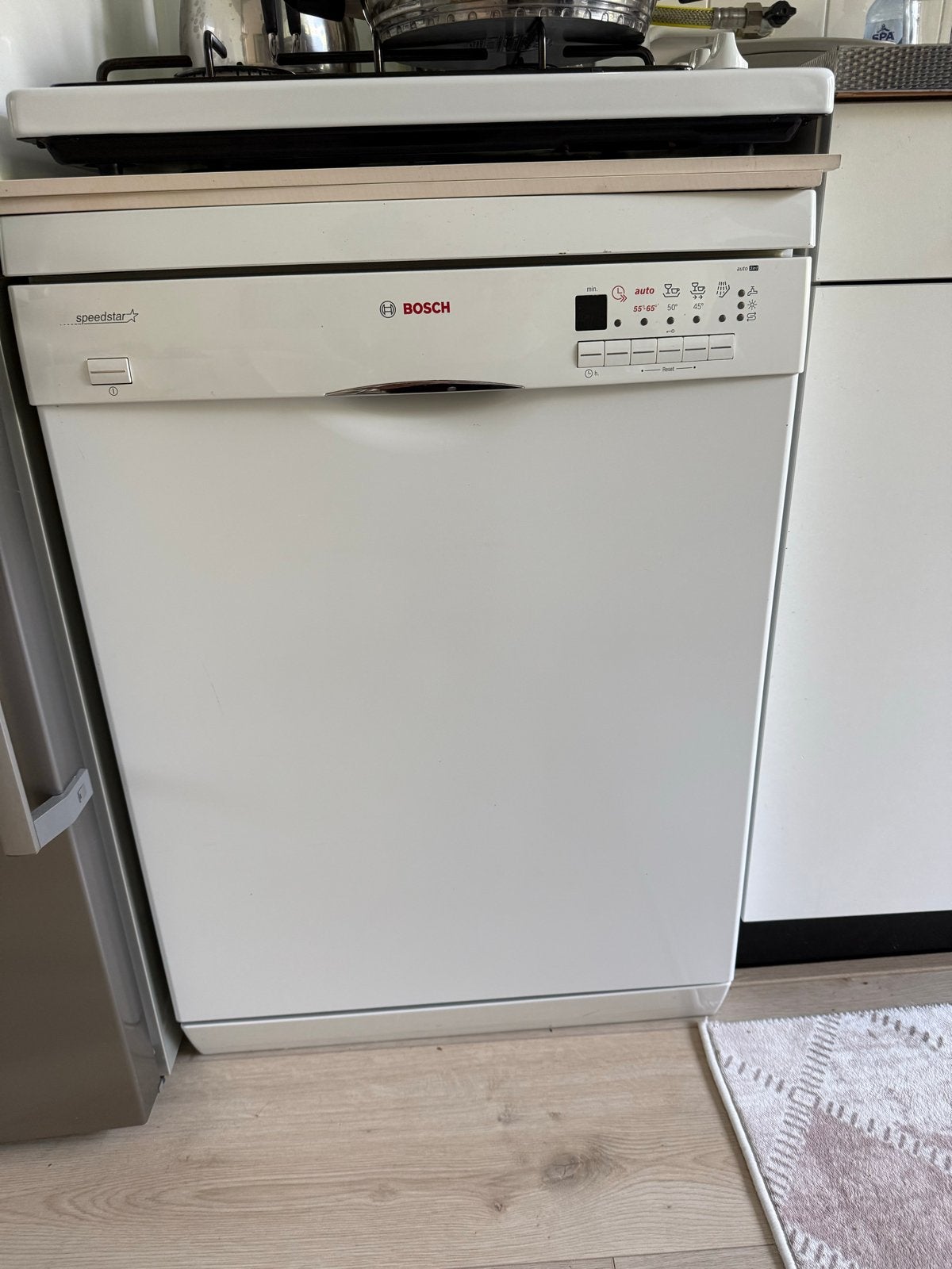 Bosch Speedstar Vrijstaande Vaatwasser, Witgoed en Apparatuur, Ophalen, Gebruikt, 60 cm of meer, Eco programma