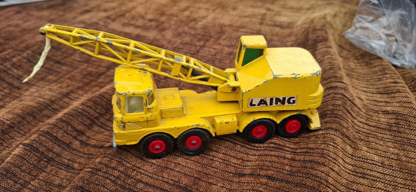 kraan Laing matchbox, Ophalen of Verzenden, Gebruikt