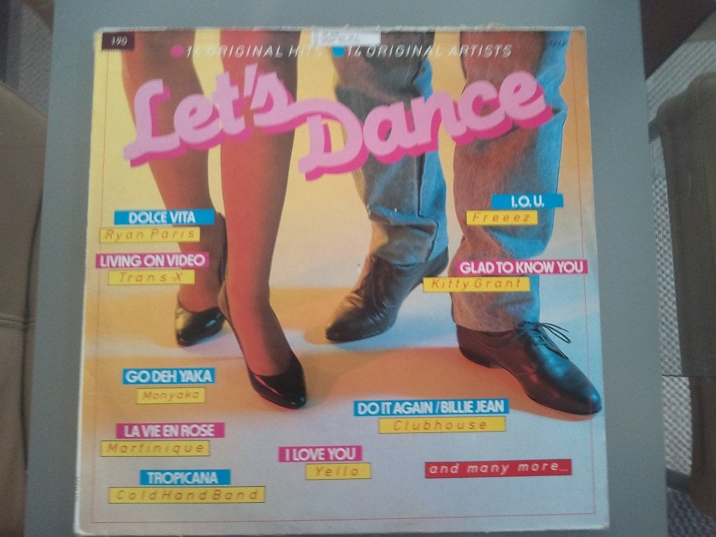 LET's DANCE, 14 orginele hits, LP, Ophalen of Verzenden, Zo goed als nieuw, Pop