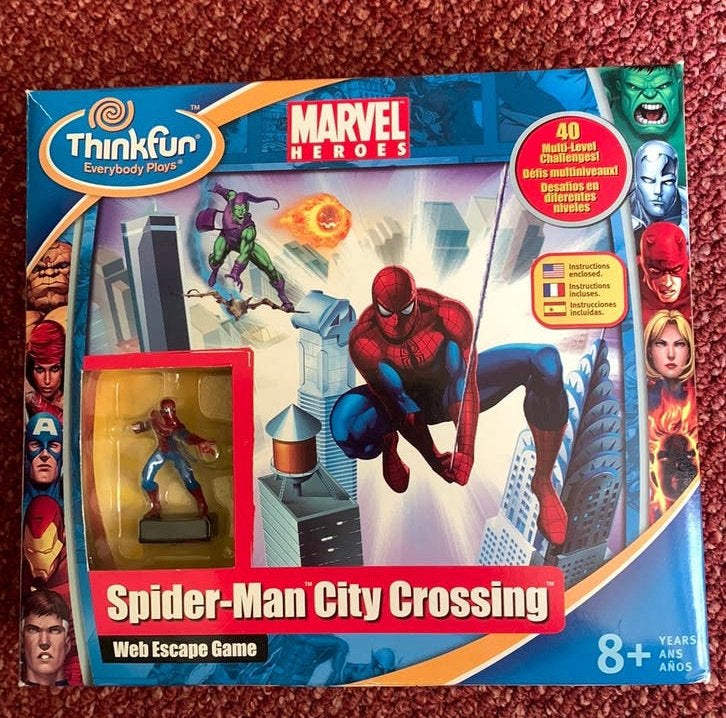 Smart Games Spiderman Marvel heroes van Thinkfun, Ophalen of Verzenden, Zo goed als nieuw