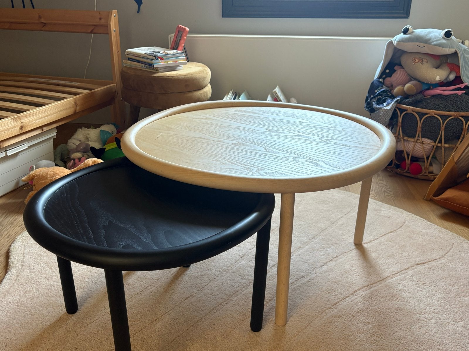 Hay x Sebastian Wrong - Set van 2 ronde side tables, Huis en Inrichting, Tafels | Bijzettafels, Ophalen, Minder dan 45 cm, Minder dan 55 cm