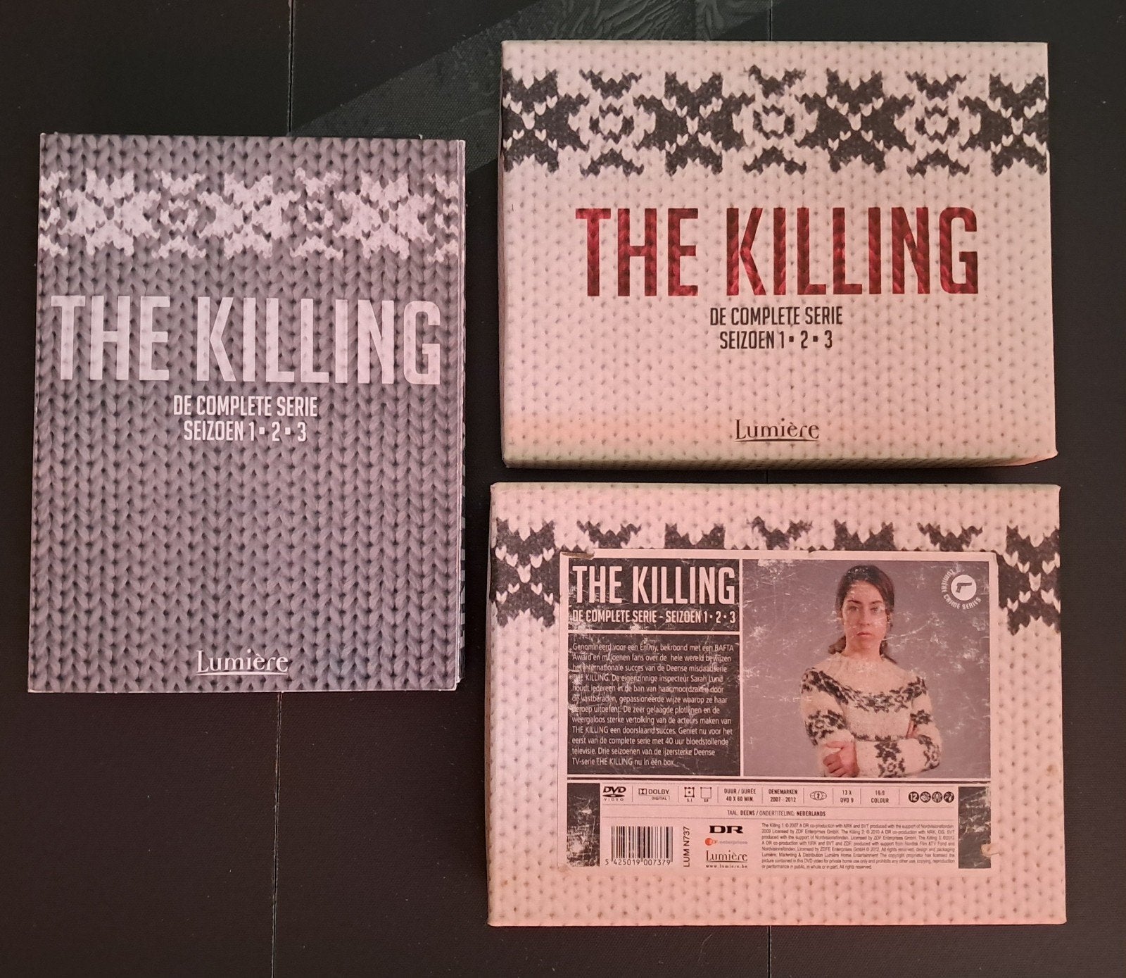 DVD BOX The Killing Seizoenen 1 t/m 3, Vanaf 16 jaar, Ophalen of Verzenden, Zo goed als nieuw, Thriller