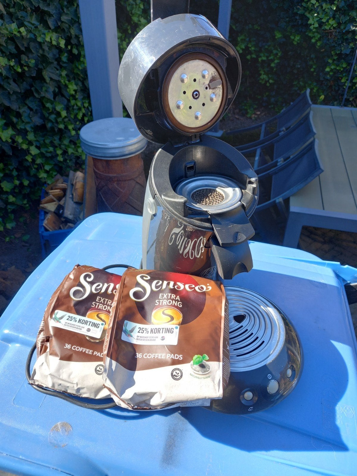 Senseo koffiezetapparaat met 2 pakken Senseo pads, Ophalen of Verzenden, Gebruikt