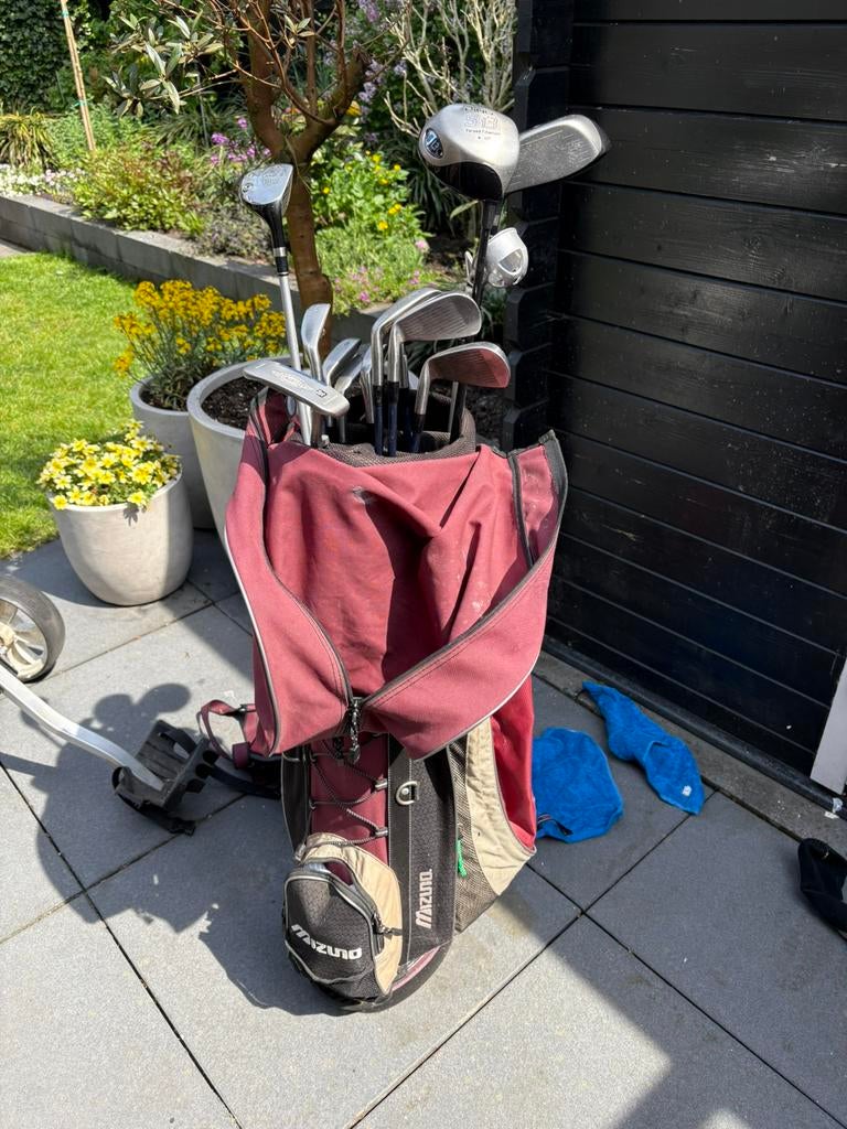 Mizuno MX15 complete golfset met Ping Si3 en Nike driver, Ophalen, Zo goed als nieuw, Benzine, Overige merken