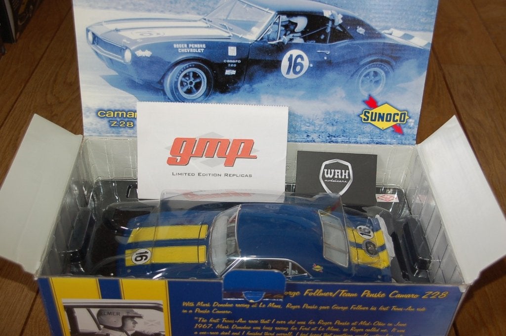 CHEVROLET CAMARO PENSKE #16 GMP diecast WRH, Hobby en Vrije tijd, Verzenden, Zo goed als nieuw, Auto, Overige merken