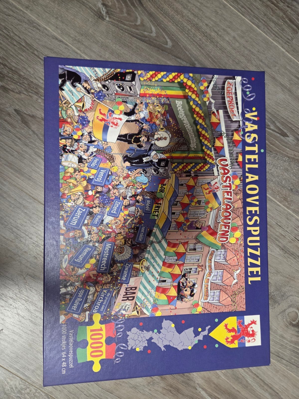 Venlose Vastelaovespuzzel, Ophalen of Verzenden, 500 t/m 1500 stukjes, Zo goed als nieuw, Legpuzzel