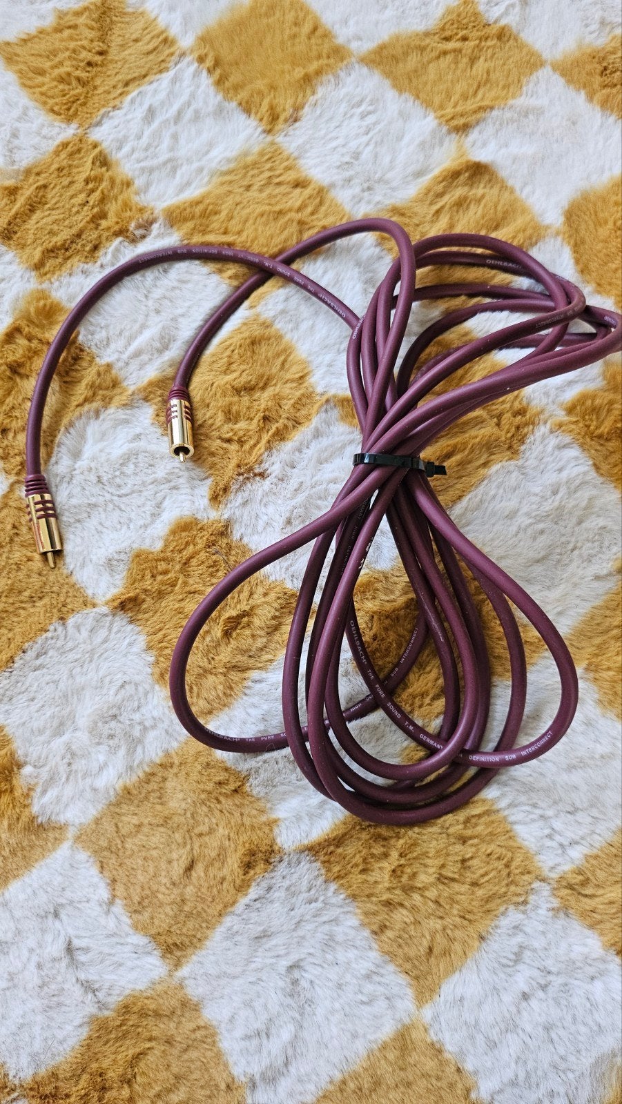 Oehlbach Subwoofer Luidsprekerkabel - 5 meter, Ophalen, Zo goed als nieuw, 2 tot 5 meter, Luidsprekerkabel