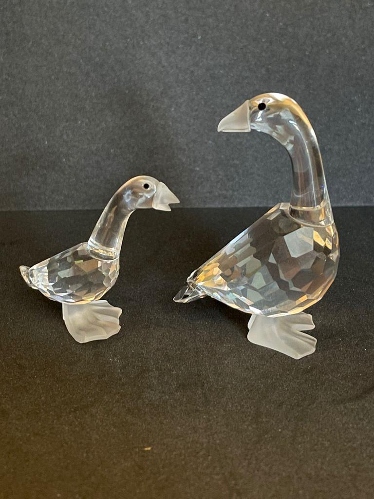 Swarovski ganzen set, Verzamelen, Swarovski, Ophalen of Verzenden, Zo goed als nieuw, Figuurtje