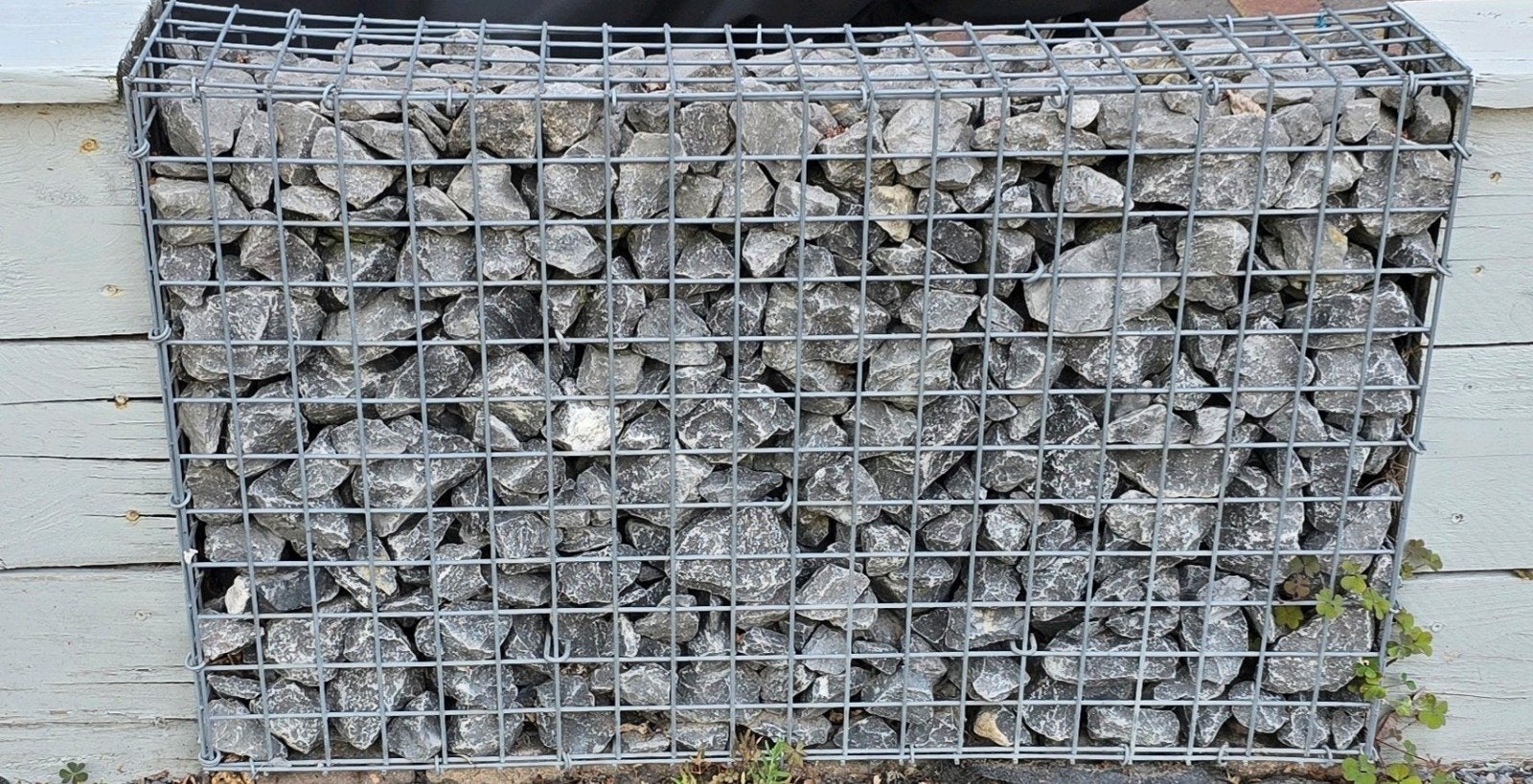 6 steenkorven, Ophalen of Verzenden, Zo goed als nieuw, IJzer, Gaashekwerk
