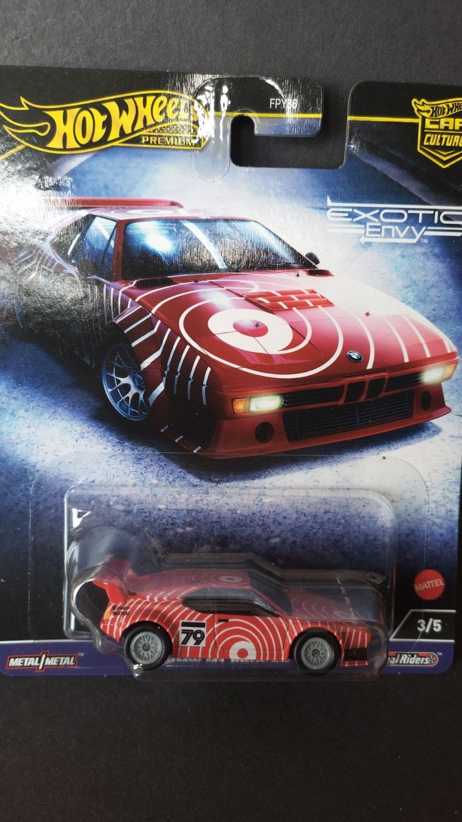 BMW M1 Procar 1:64 3inch Hotwheels Premium Pol, Auto, Verzenden, Nieuw, M