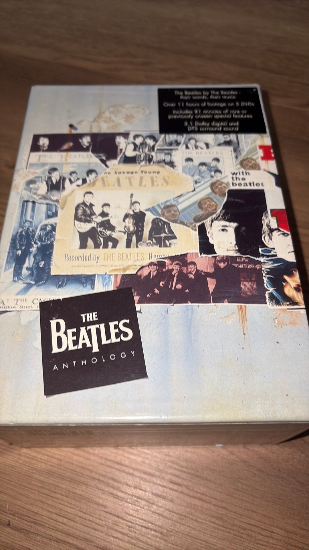 The Beatles Anthology 5-dvd’s set., Alle leeftijden, Ophalen of Verzenden, Zo goed als nieuw